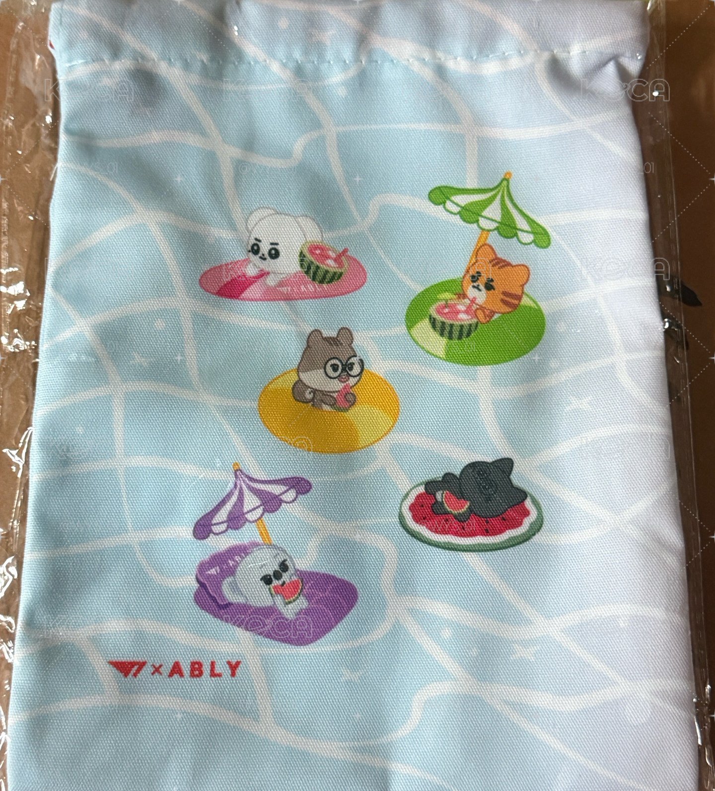 現貨 T1 X ABLY 周邊+小卡+束口袋