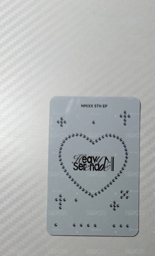 Heavy Serenade 普版 專輯卡 Heavy