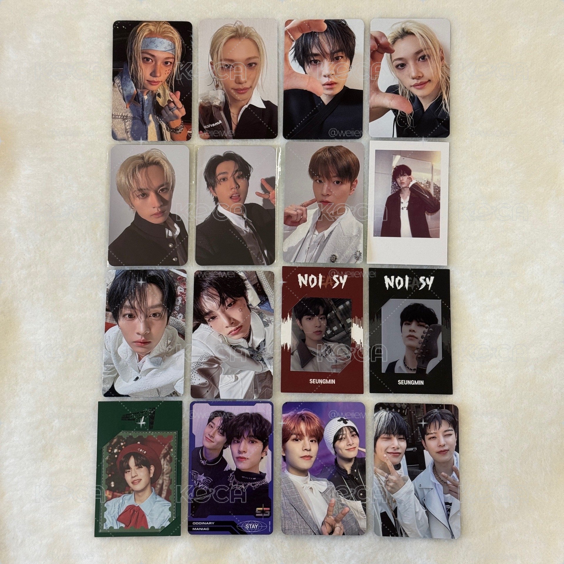 Stray kids 小卡