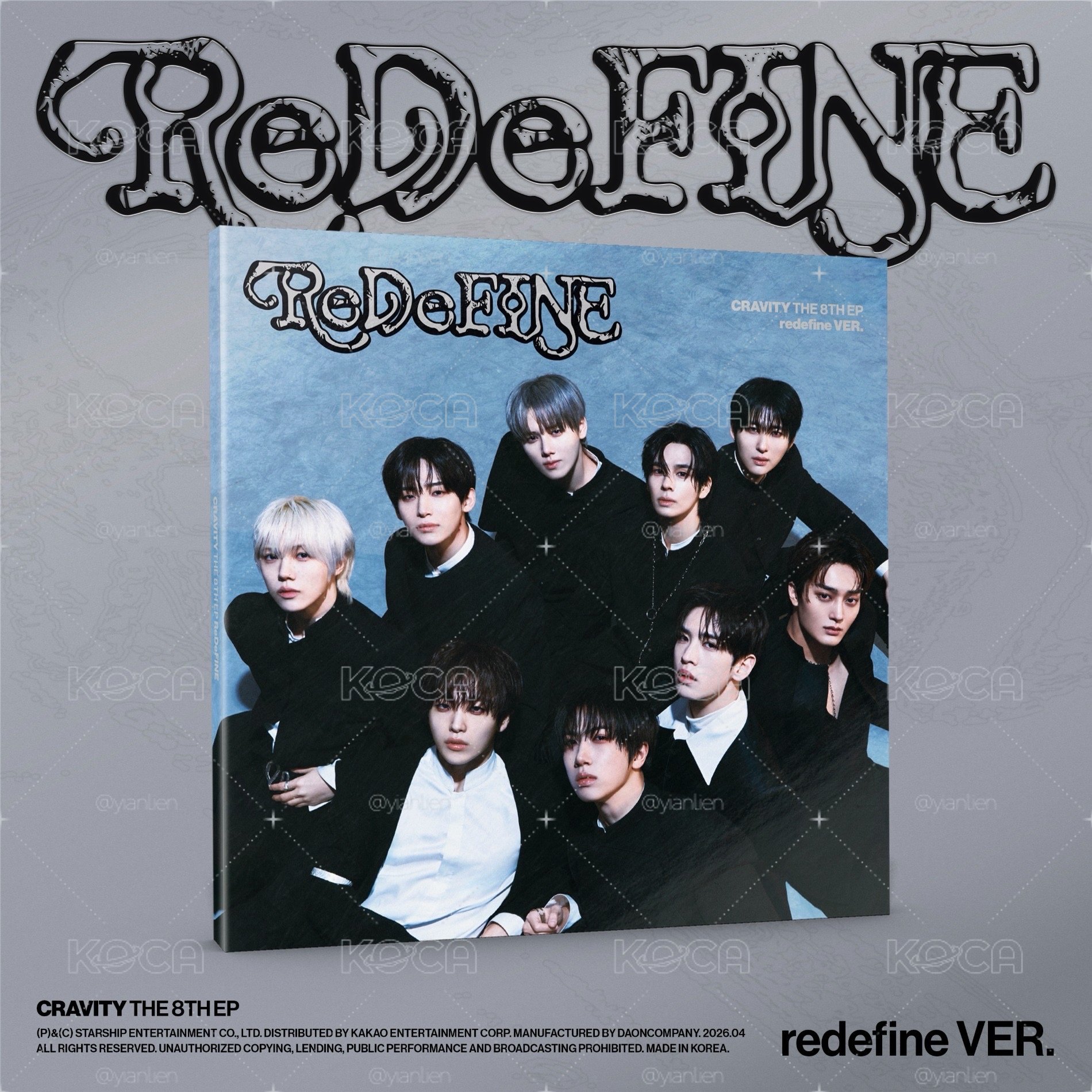 CRAVITY redefine 未拆專