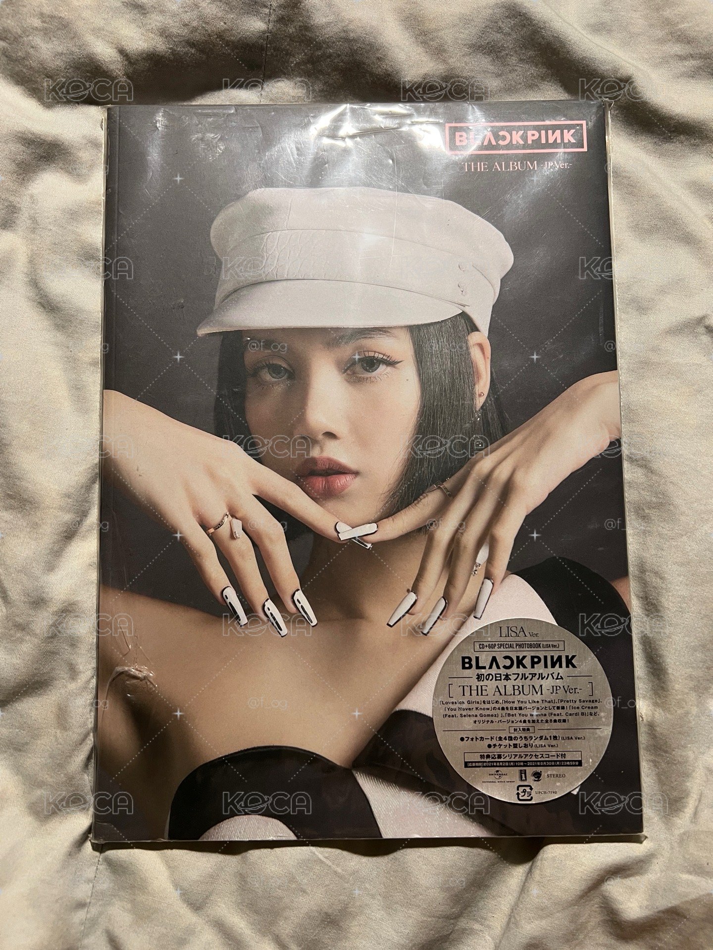 絕版The Album 日專莎單封 全專