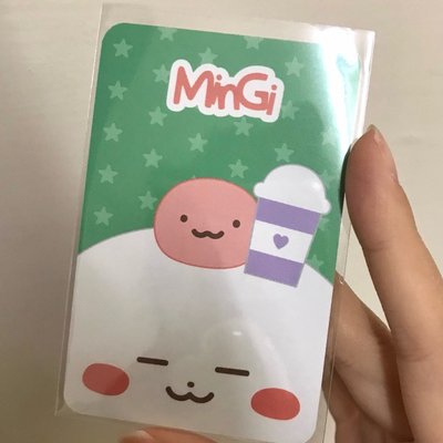 ATEEZ場周杯套小卡 琦琦杯套卡