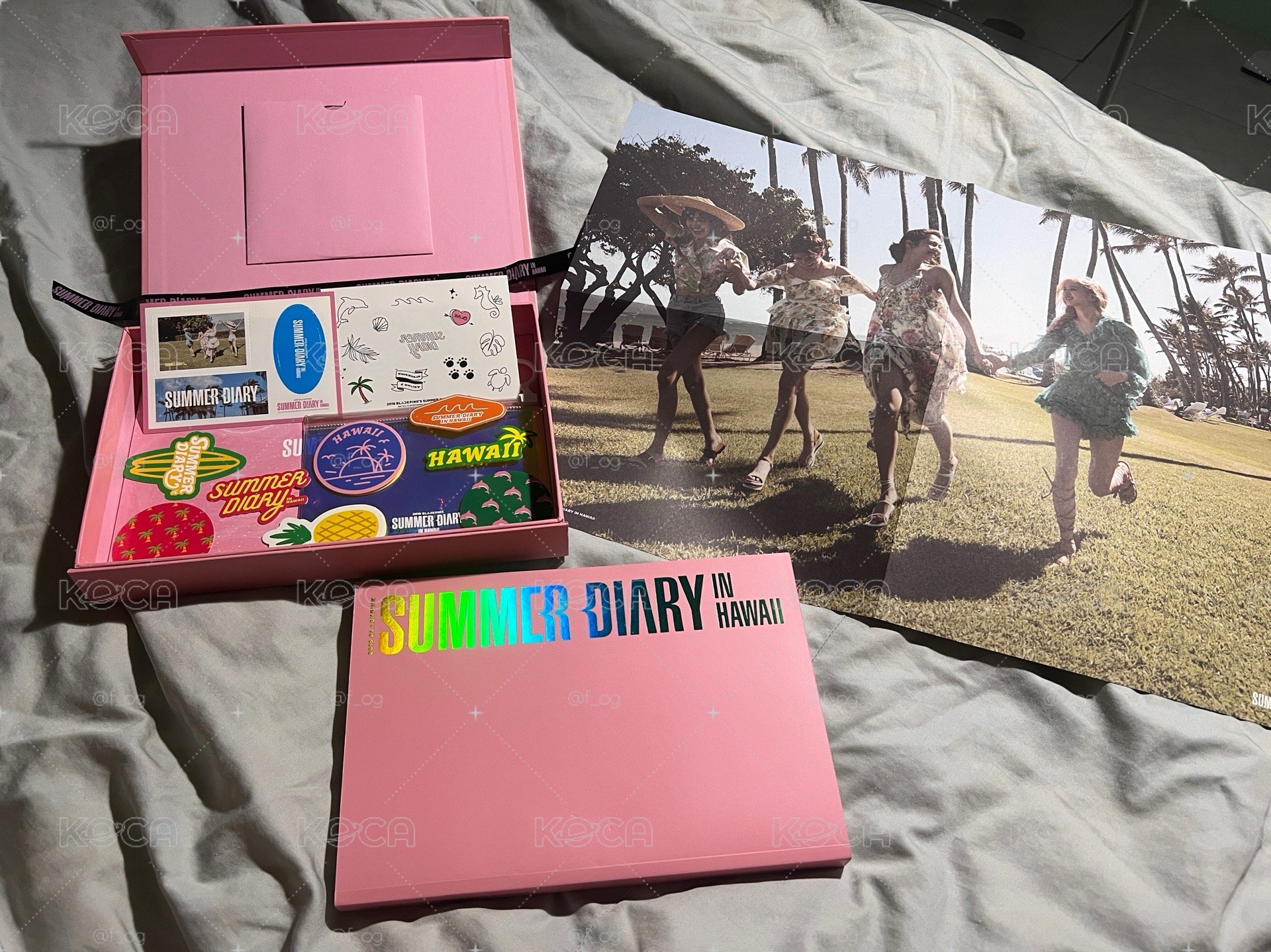 Blackpink 神專 2019夏日日記（夏威夷）