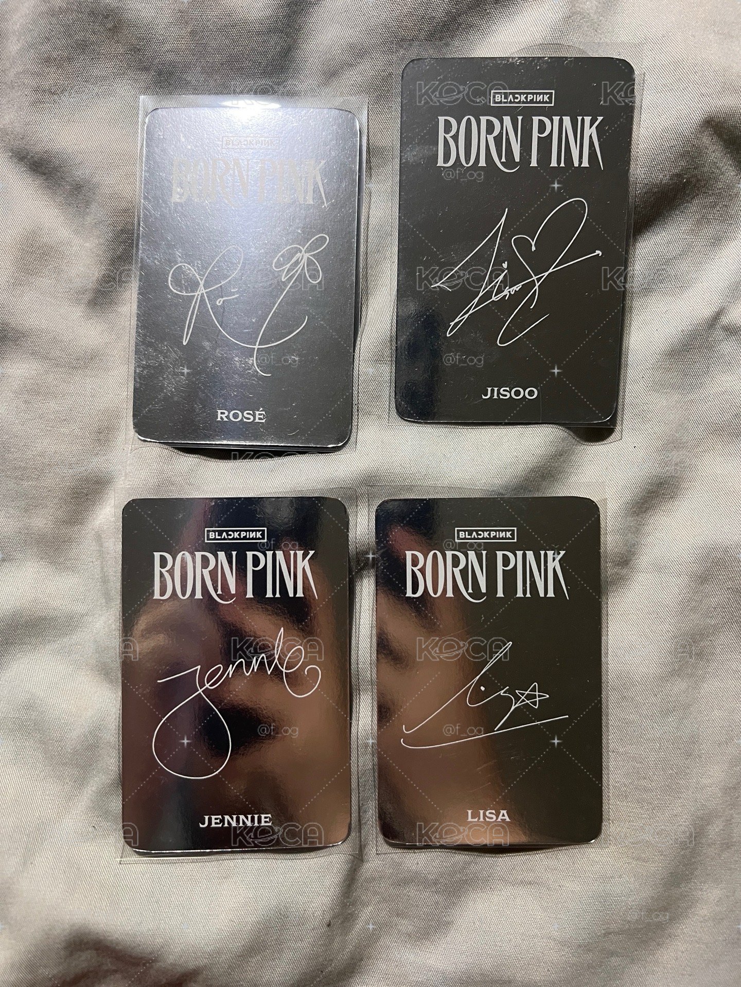 Blackpink Born Pink 2巡周邊卡