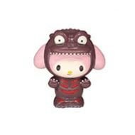 SANRIO×GODZILLA哥吉拉聯名系列 公仔 迷你軟膠公仔盲抽