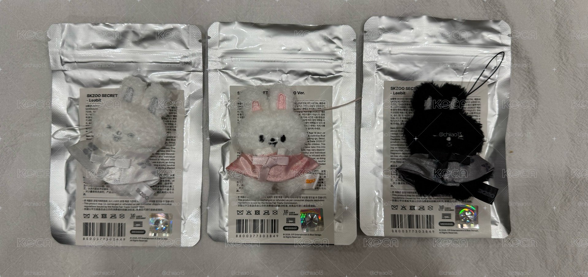 李旻浩Runit場週 leebit潦草娃一套 現貨