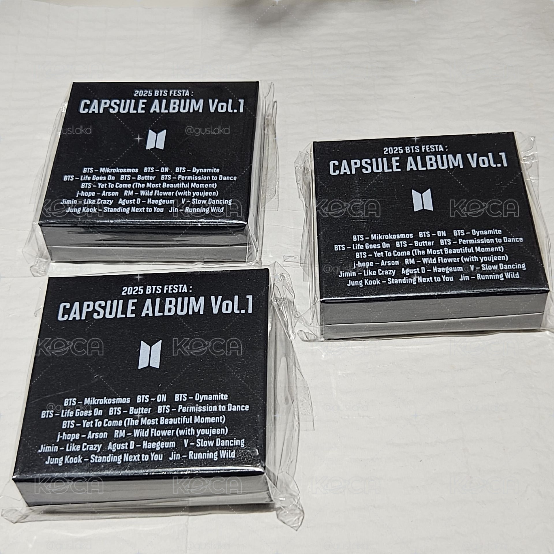 BTS 2025 FESTA 扭蛋專輯 CAPSULE ALBUM｜Dynamite / MOTS7 / Butter