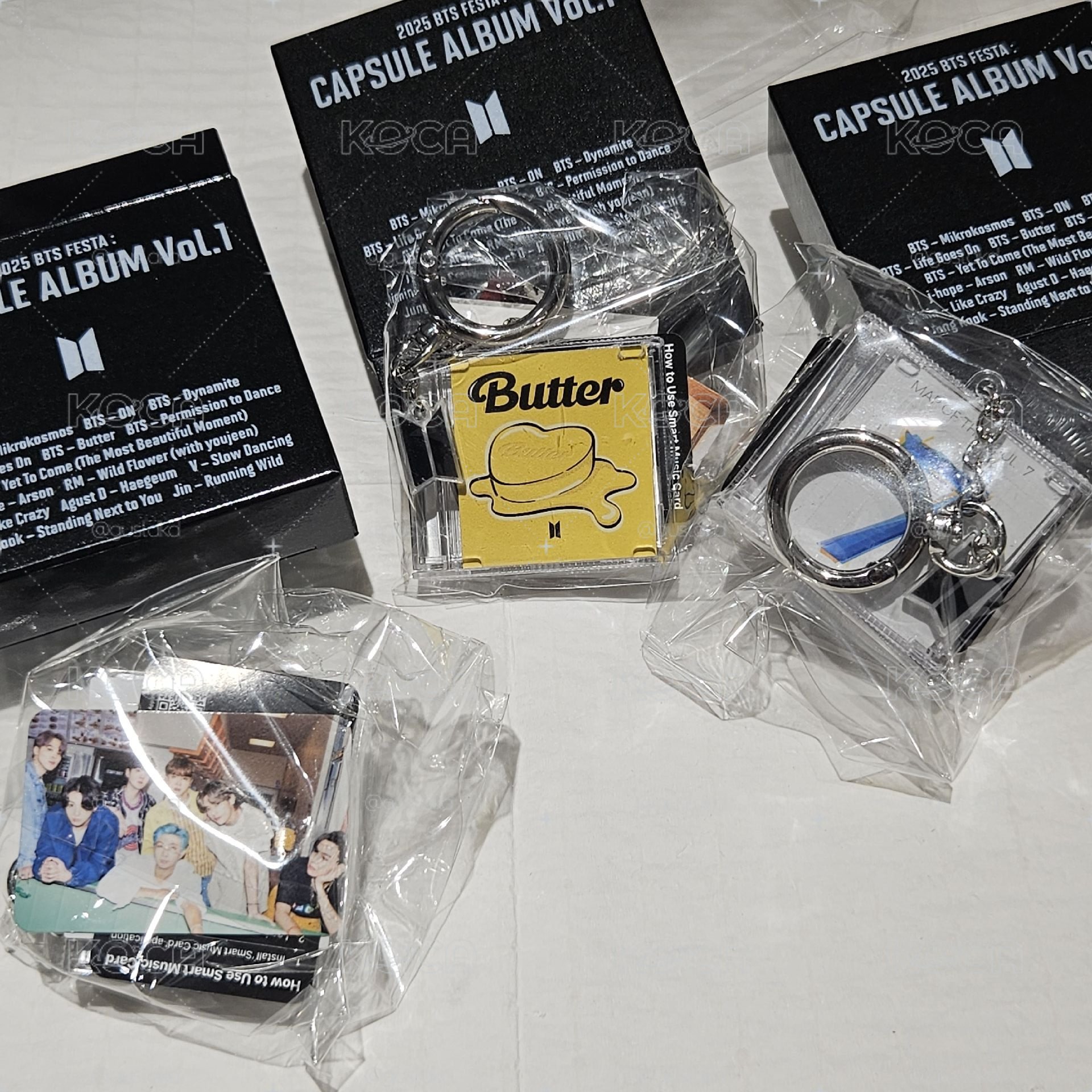 BTS 2025 FESTA 扭蛋專輯 CAPSULE ALBUM｜Dynamite / MOTS7 / Butter