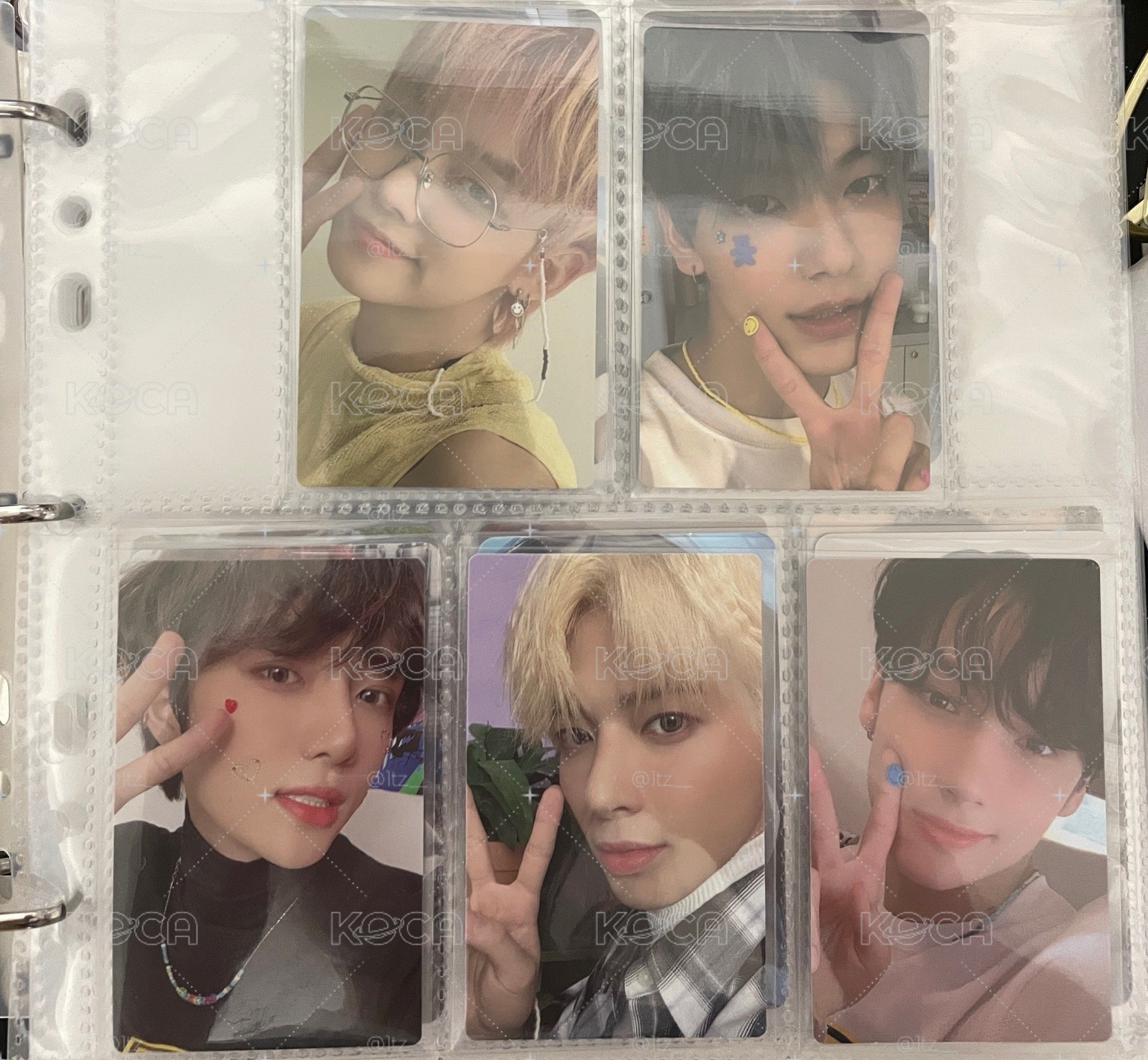 TXT 迷三R版專卡一套