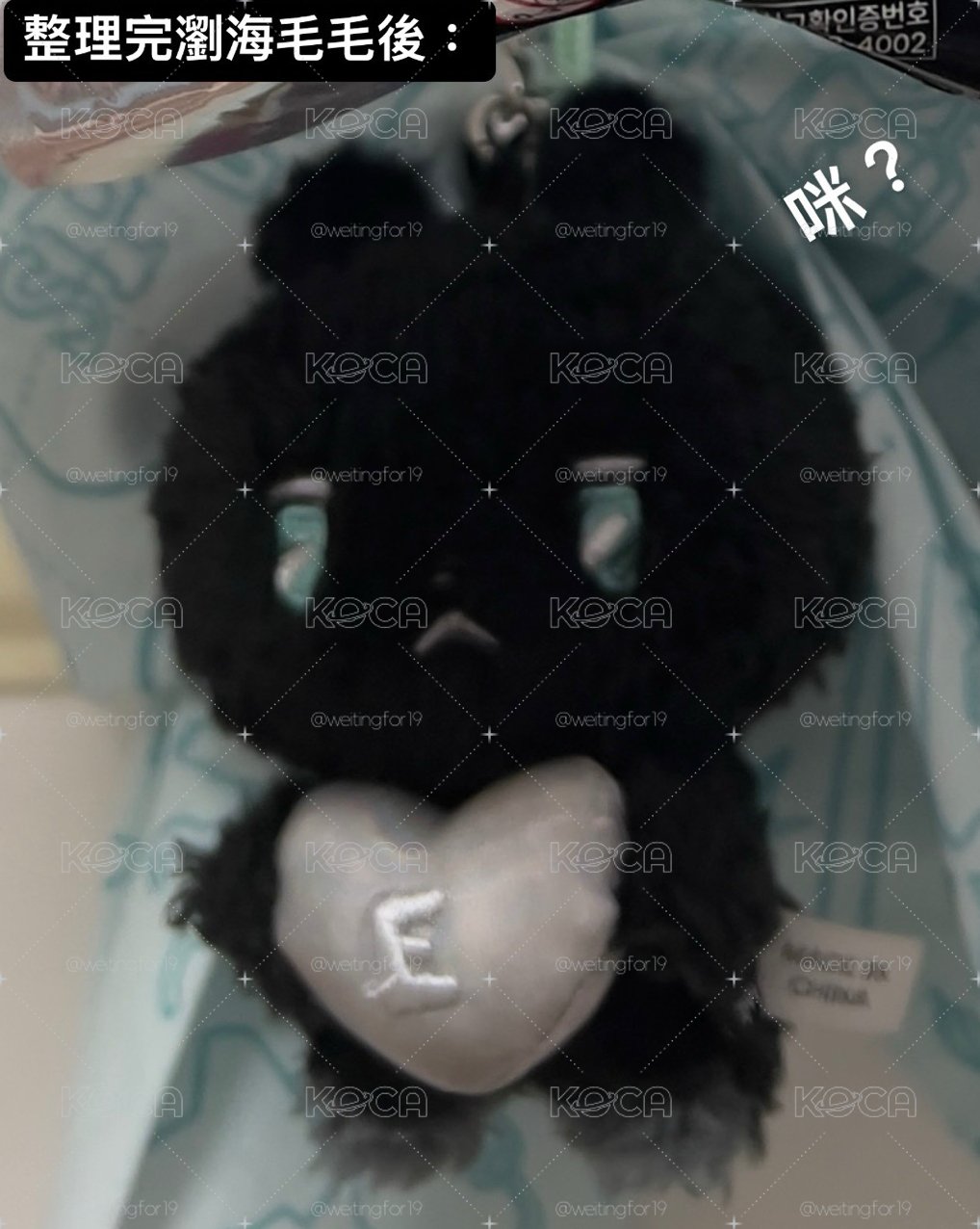 黑炭麻糬簡稱炭吉💰—咪啊咪黑吊飾娃(•̄ㅅ•̄)🐈‍⬛