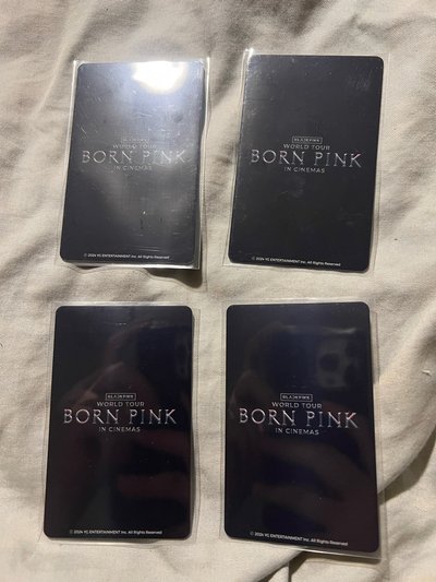 Born Pink 8週年電影卡4張不拆