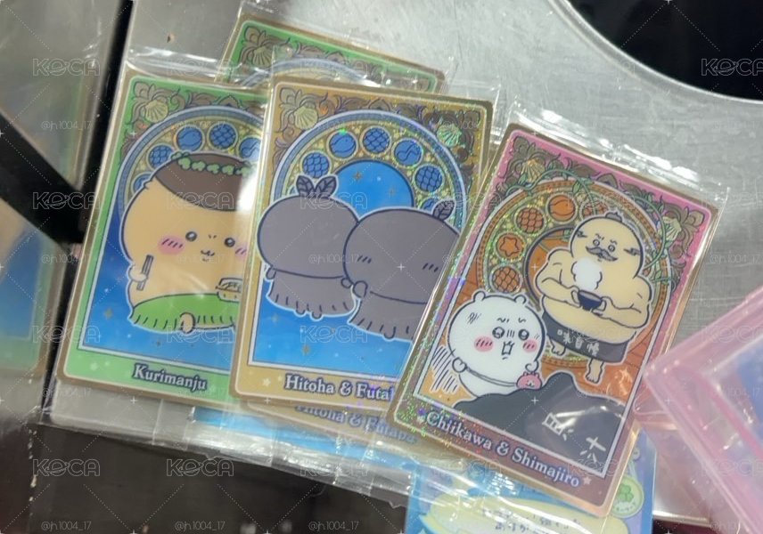 吉伊卡哇 人魚島的秘密 威化餅卡 吉伊&島二郎