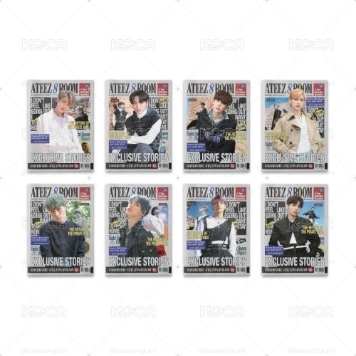 ATEEZ 8ROOM 7週年報紙