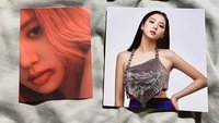 Rosé傷妝卡（背有手寫字）+Jisoo Born Pink kit方卡