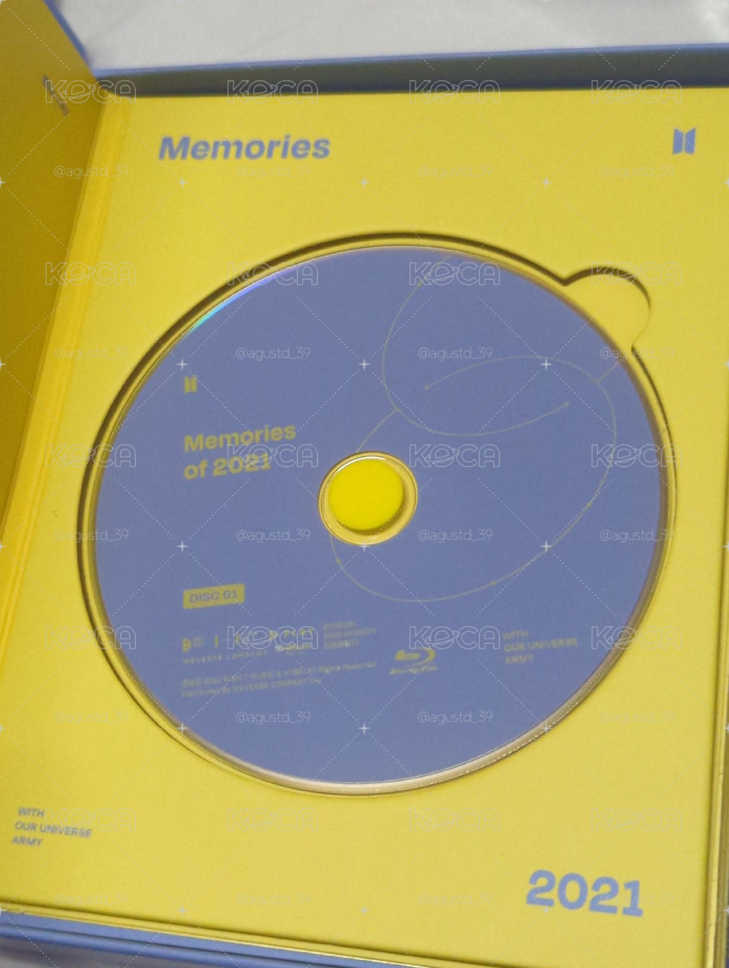 2021回憶錄 BTS 藍光