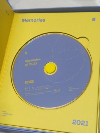 2021回憶錄 BTS 藍光