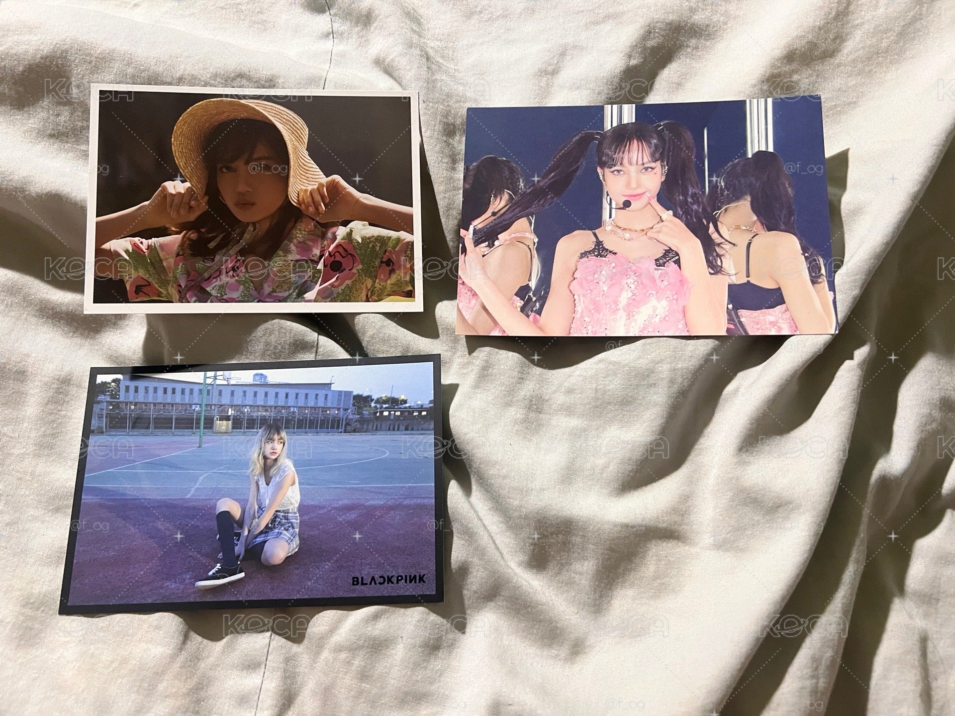 Blackpink Lisa明信片 The Show 2019夏日日記 出道明信片