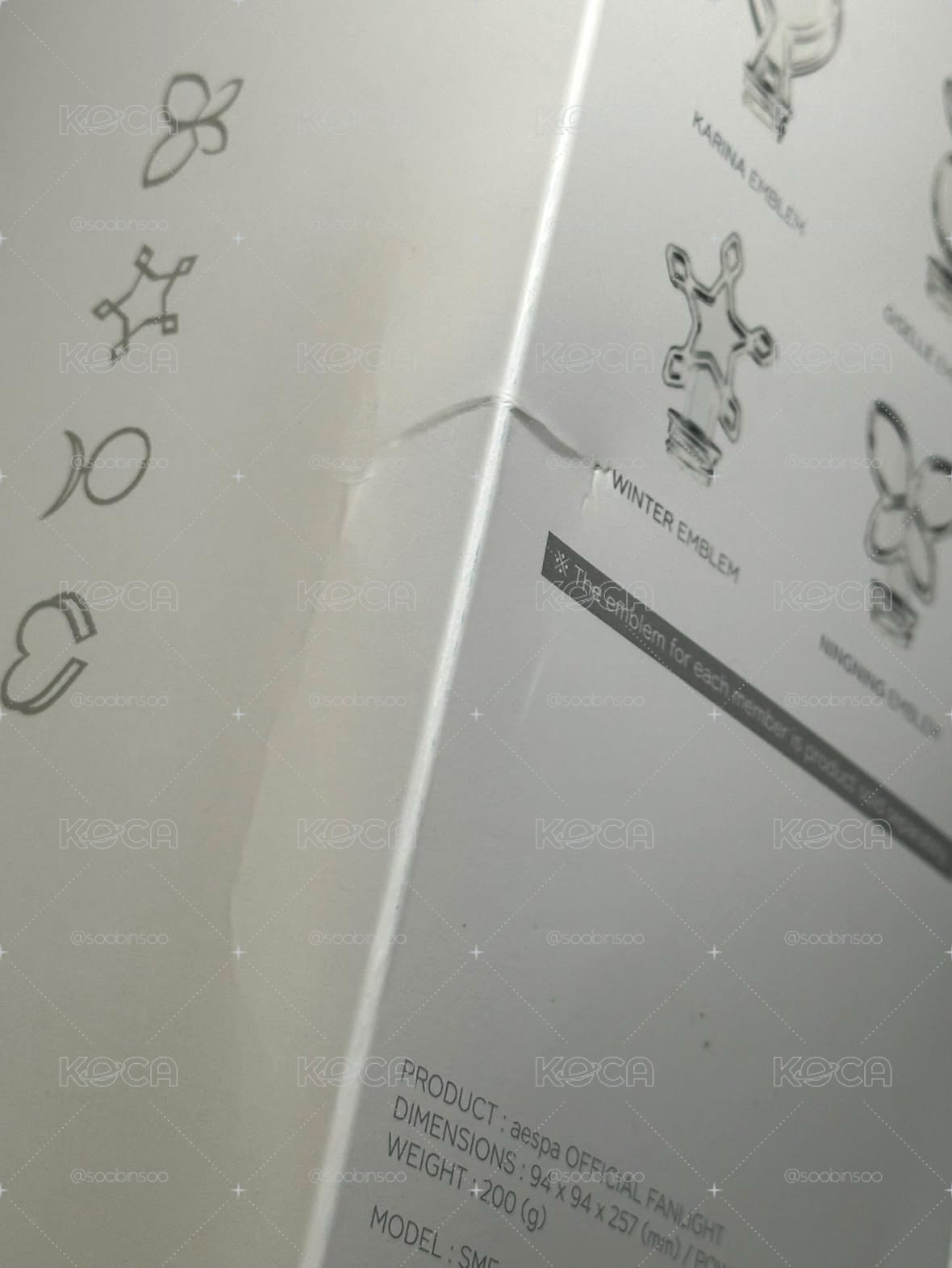 aespe小卡、手燈 柚吉偏多