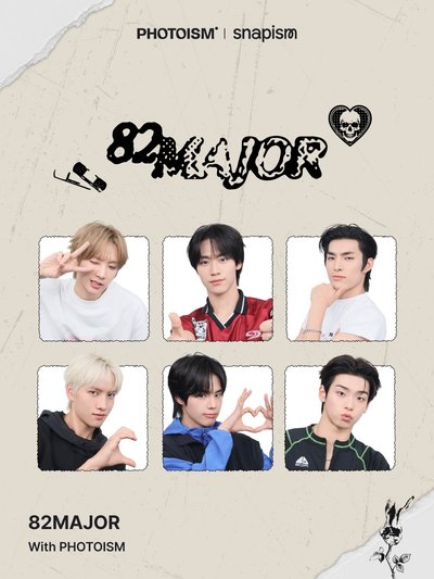 82MAJOR X snapism X photoism 人生四格卡 代印 