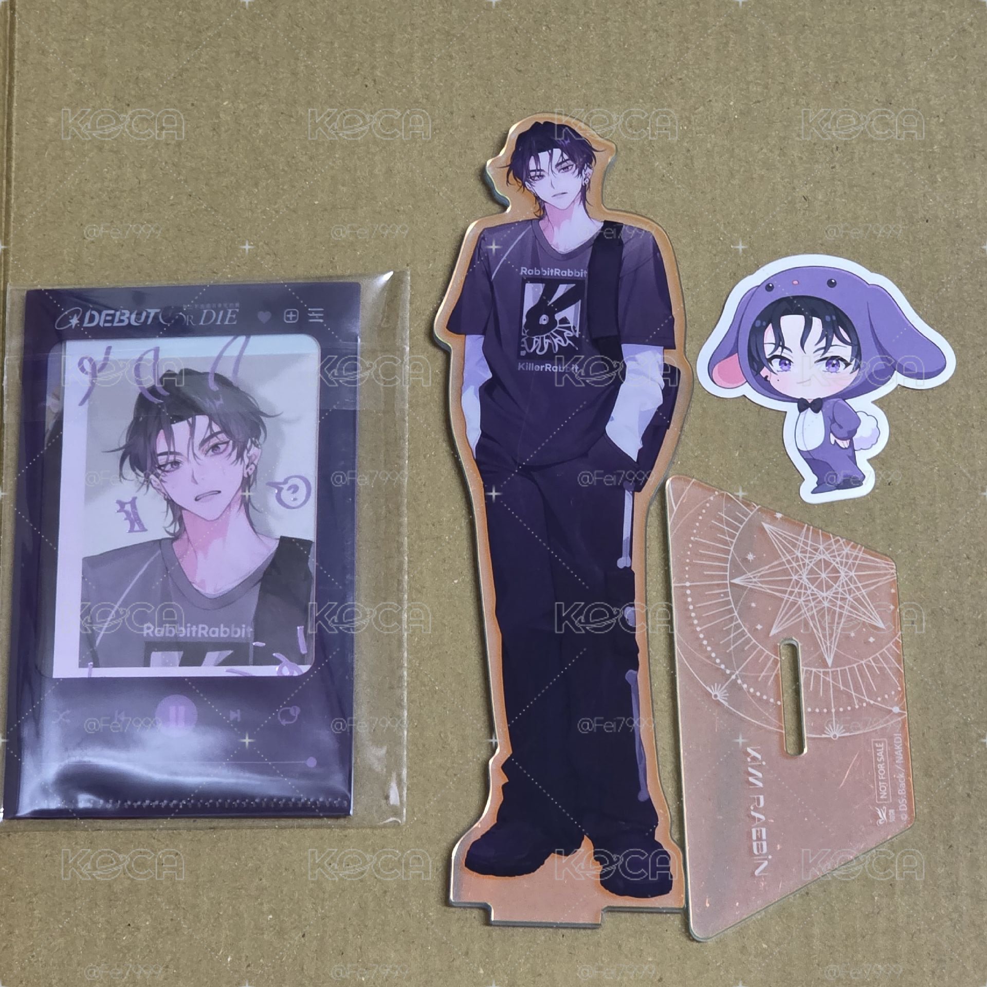出道死 台版1+2特裝🐰set
