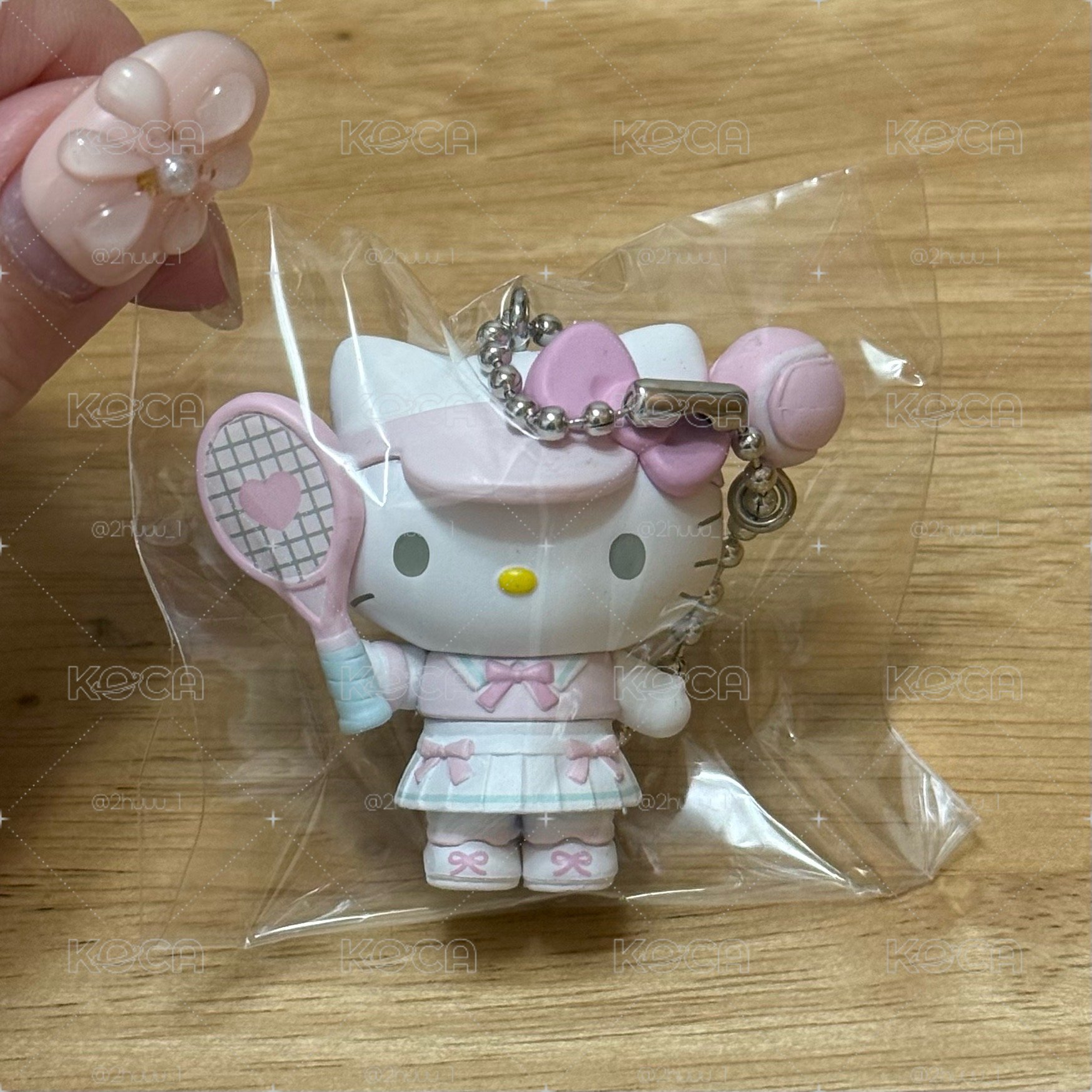 三麗鷗｜Hello Kitty｜網球俱樂部系列盲盒吊飾