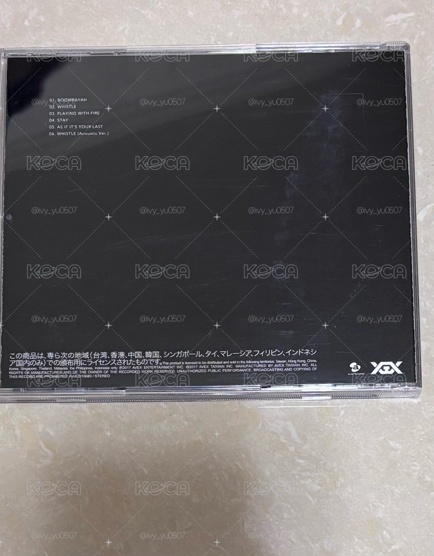 Blackpink 日本出道專 通常盤 