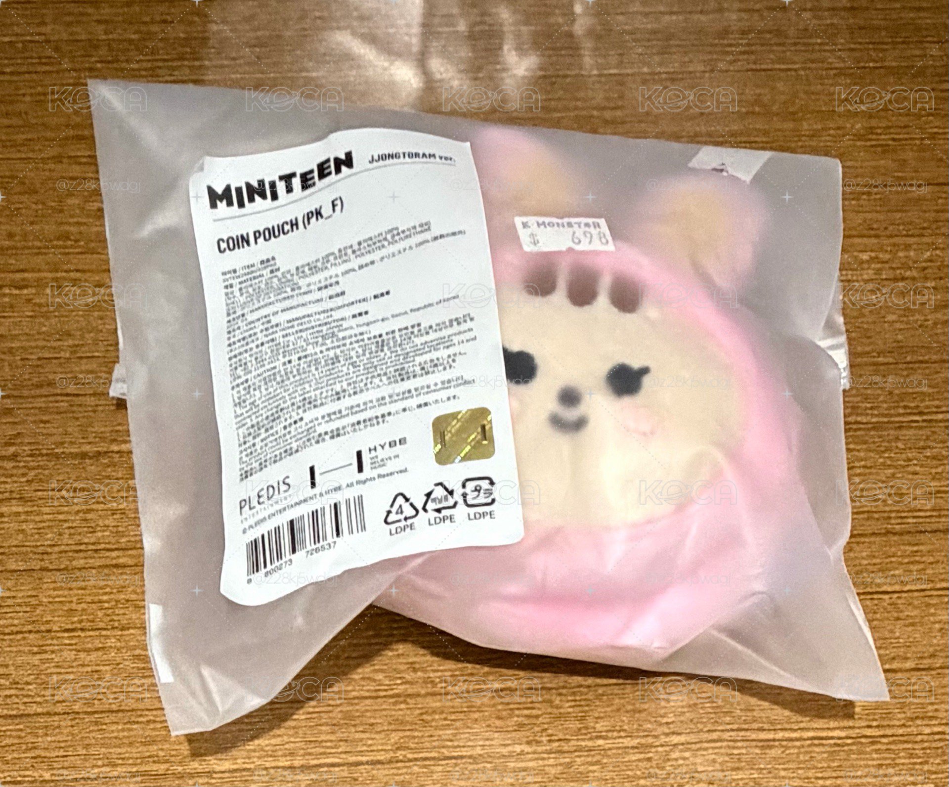 MINITEEN大頭零錢包 漢