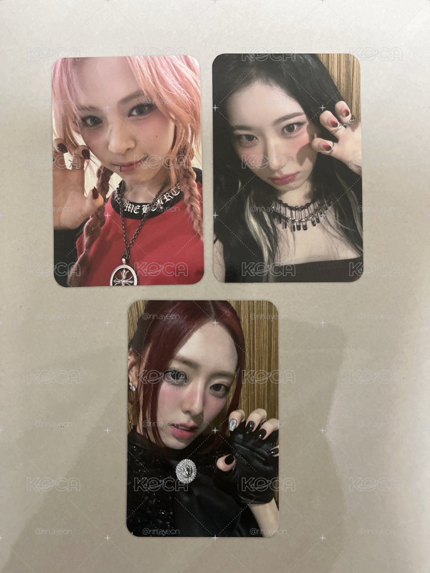 Itzy 迷八 Yes24特典卡