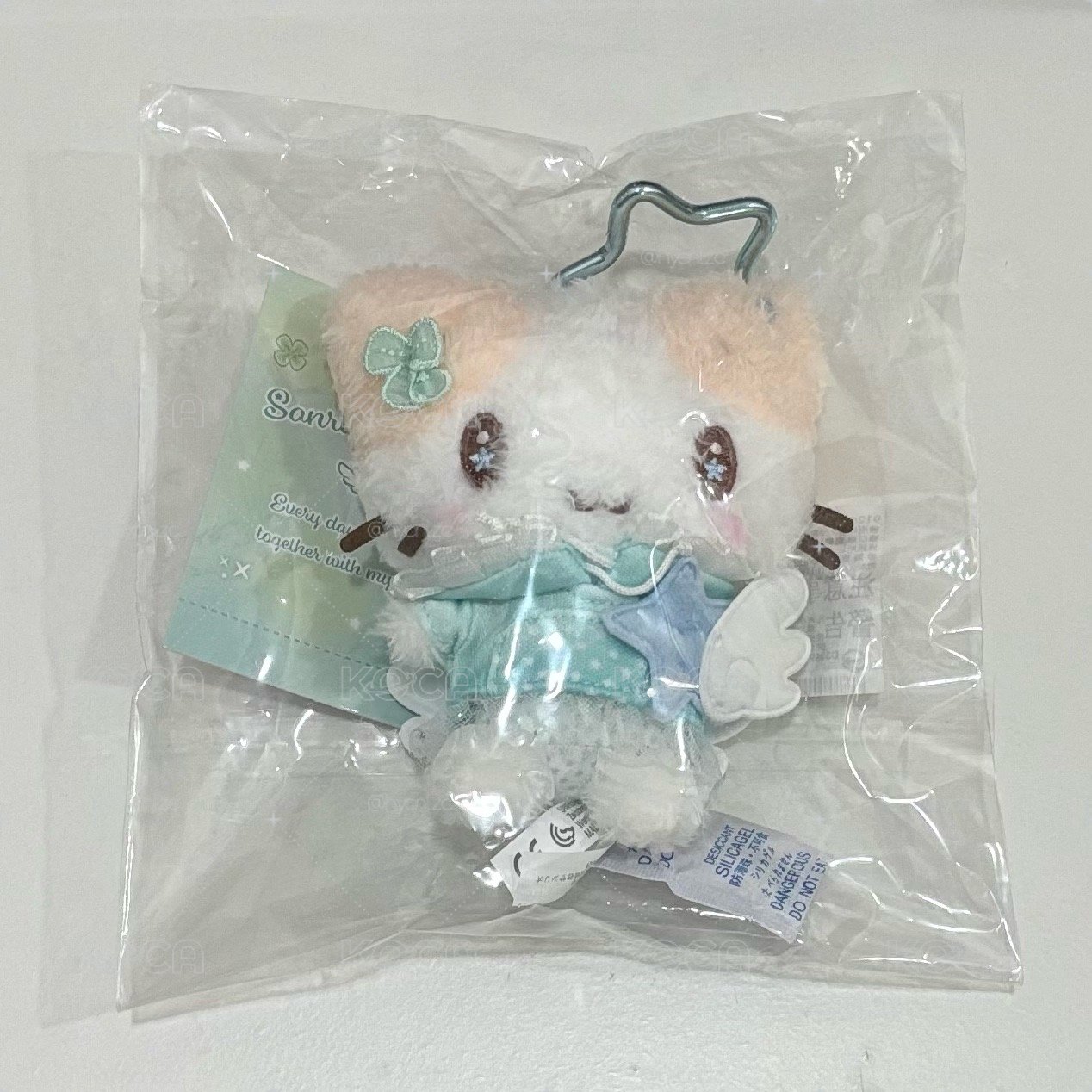 Sanrio三麗鷗心願系列棉花糖貓娃娃吊飾(詳閱商品狀況 不要亂下單。)