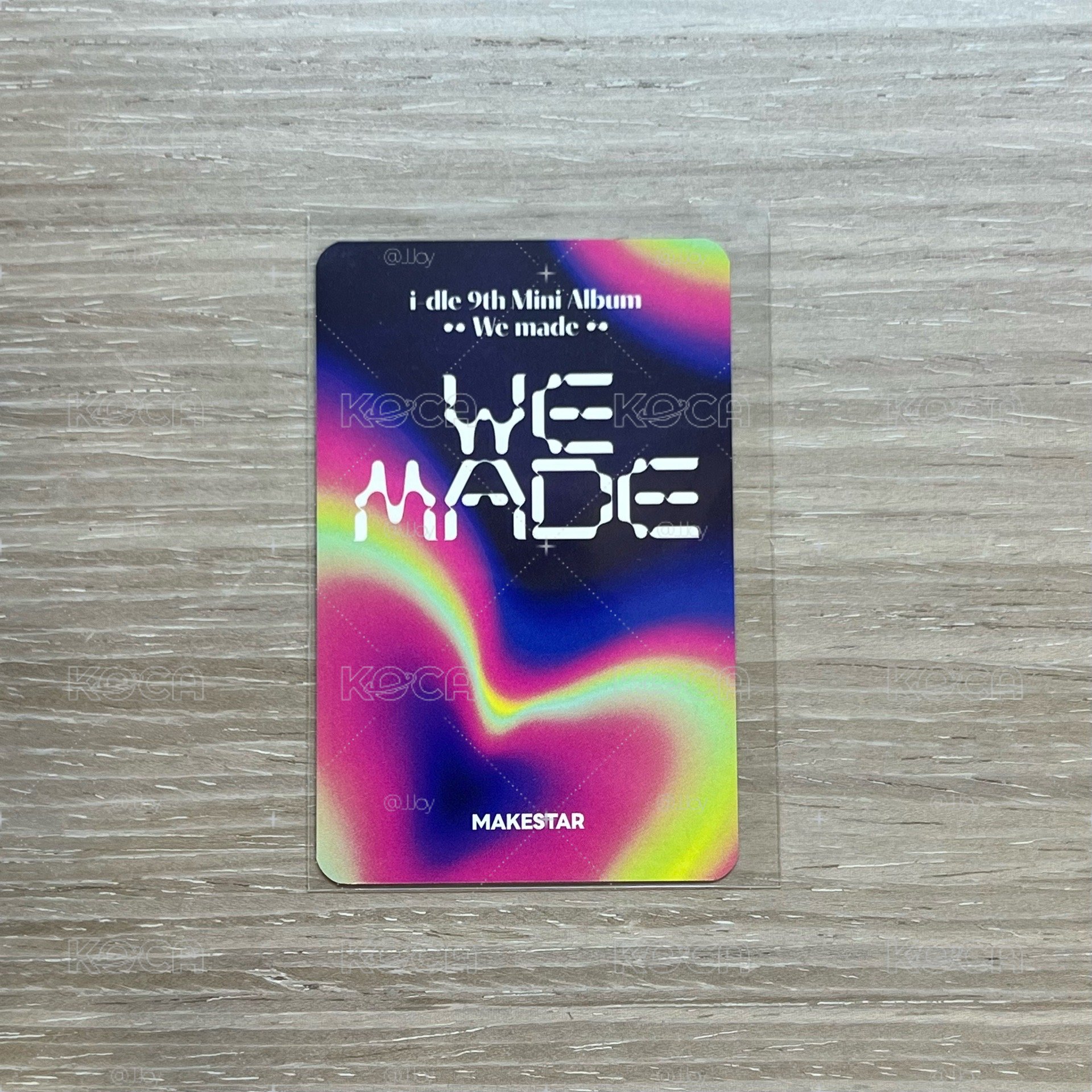 We made ms 預售 妮特典卡 