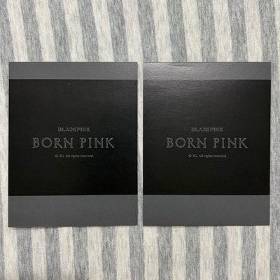 BORN PINK拍立得