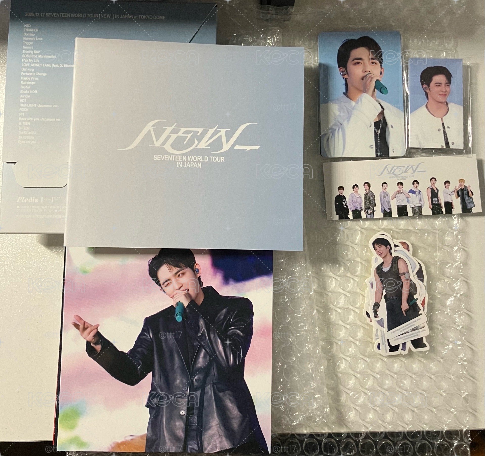 seventeen 日巡 NEW 回憶錄
