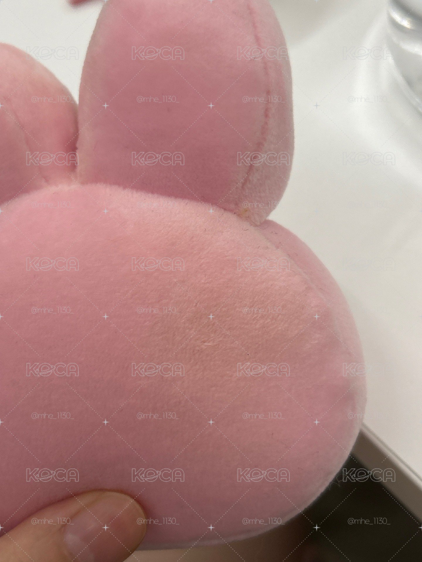 BT21 初代大臉版 COOKY 絨毛系列 鑰匙圈吊飾