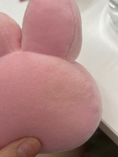 BT21 初代大臉版 COOKY 絨毛系列 鑰匙圈吊飾