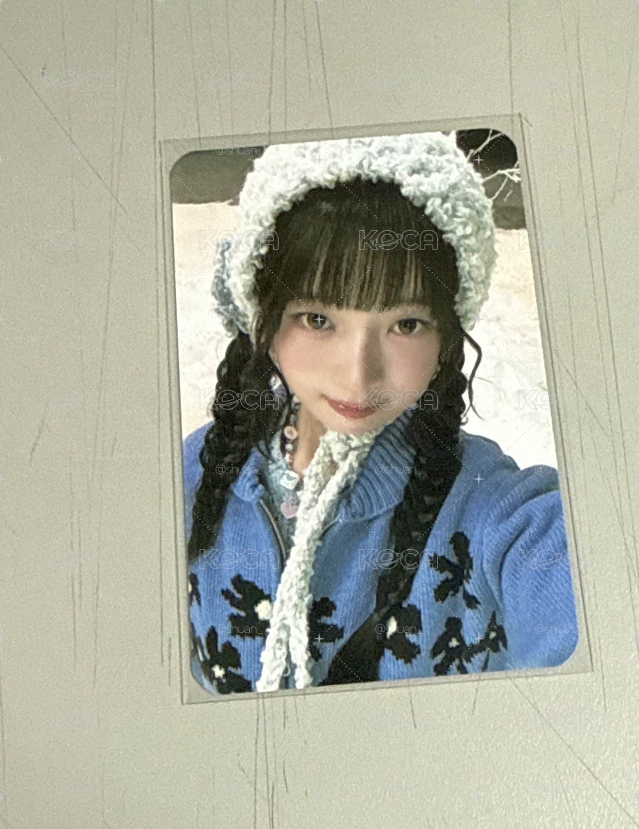 雪景怜幸運卡