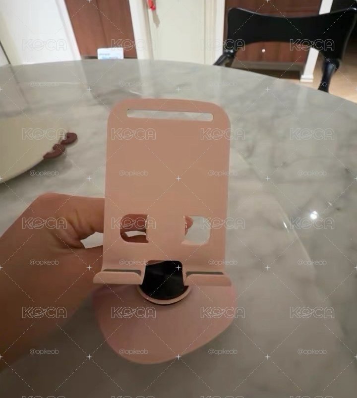 粉色手機支架