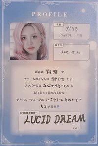 LUCID DREAM 8/30&8/31大阪東京應募 蓋章 明信片 