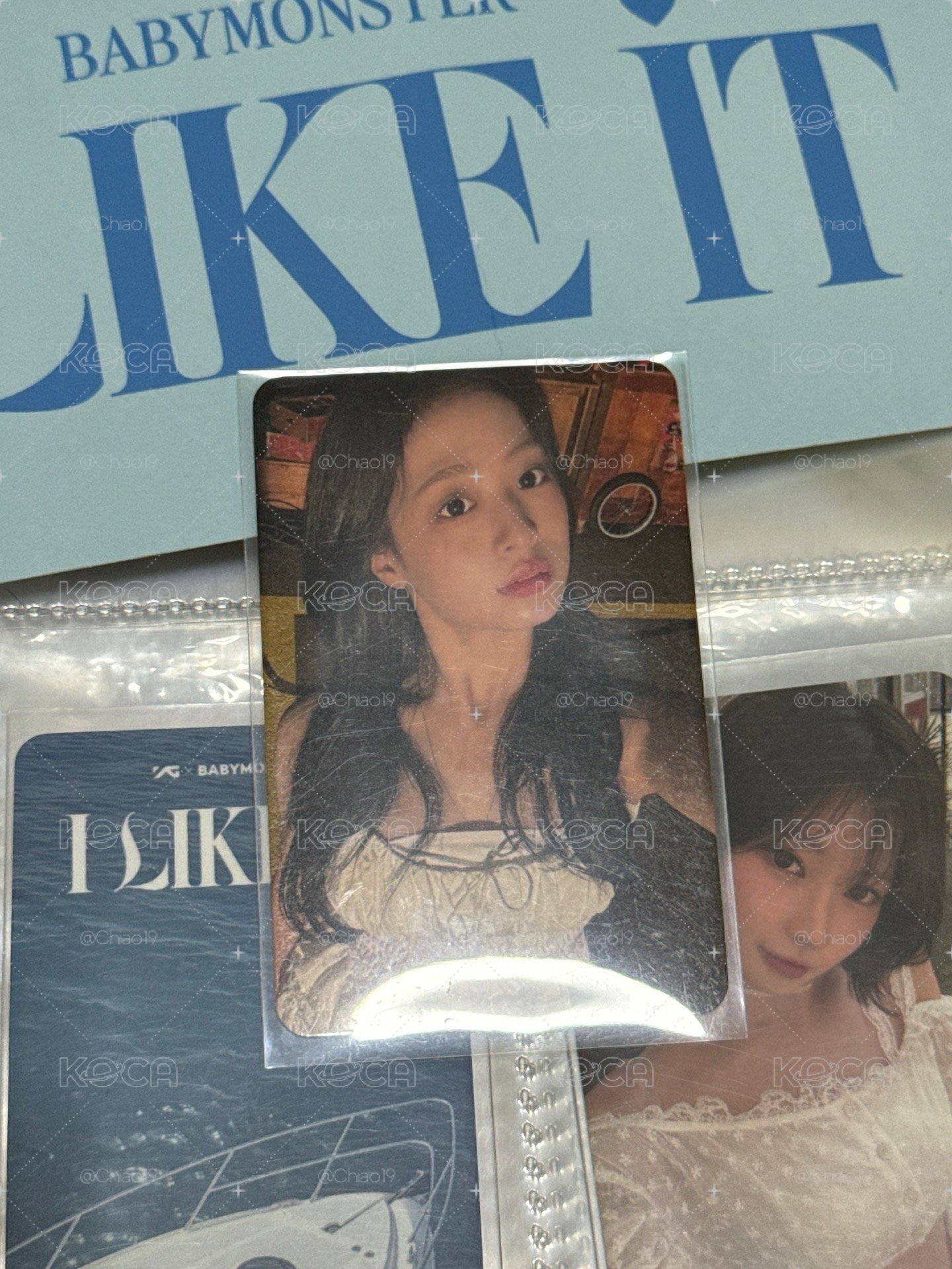 賢I like it 打歌卡