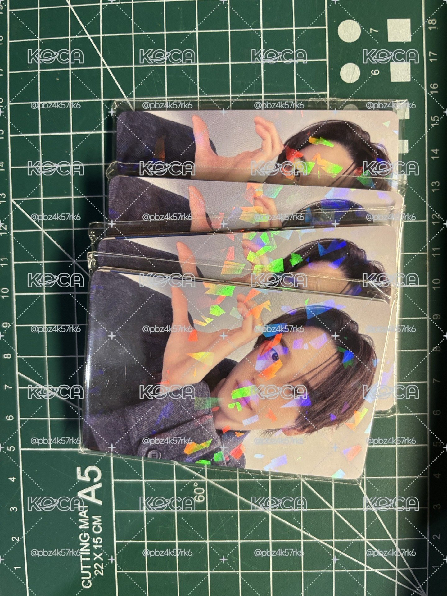 3迷五 日咖 HUSH ver. 特典卡 單封