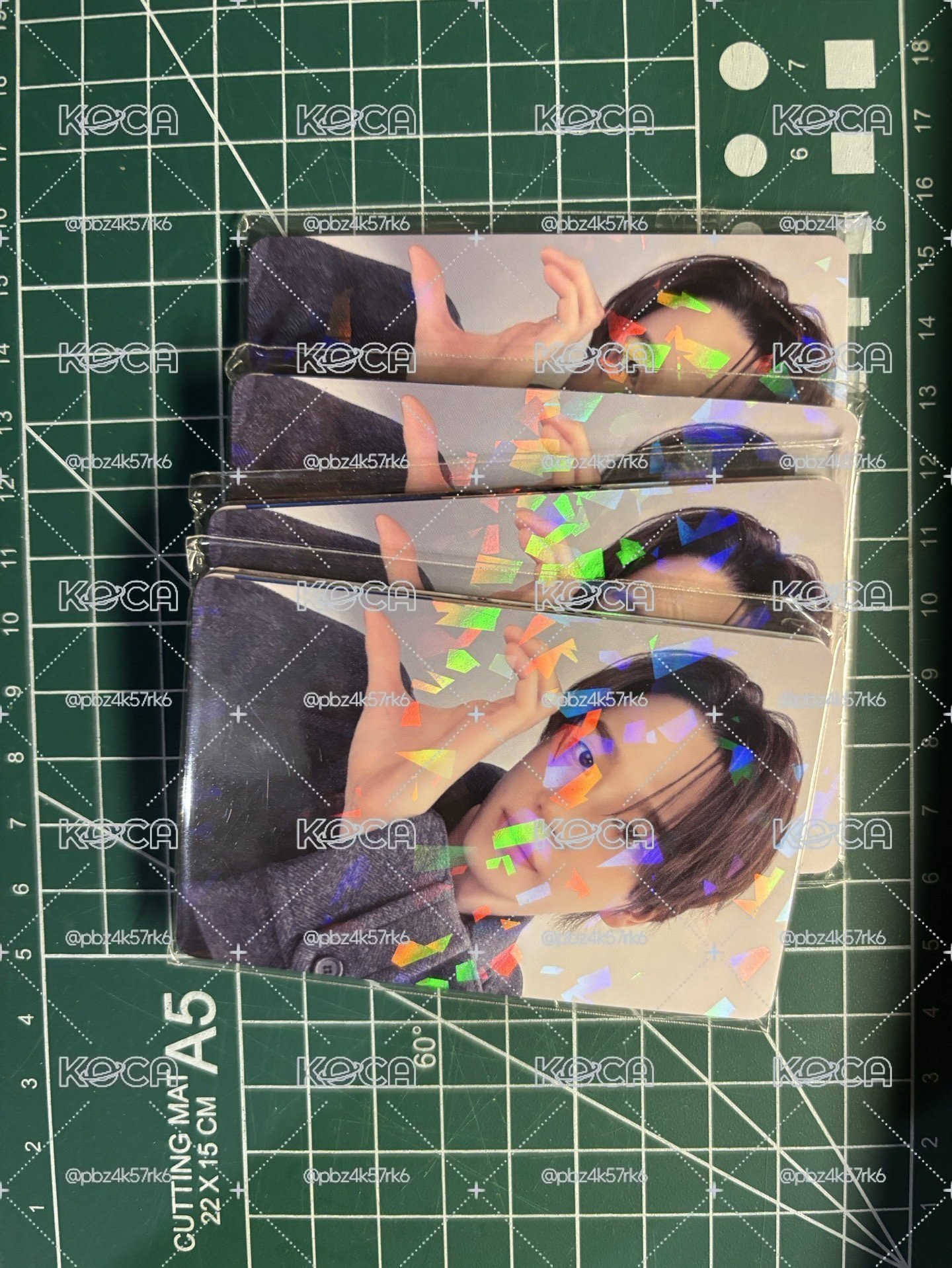 4迷五 日咖 HUSH ver. 特典卡 單封