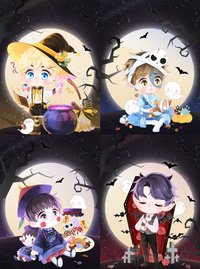 萬聖節主題Q版