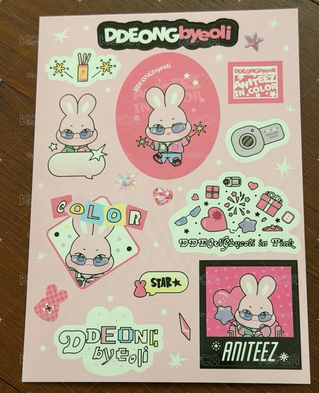 星化Aniteez in color快閃店商品6樣