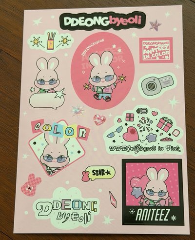 星化Aniteez in color快閃店商品6樣