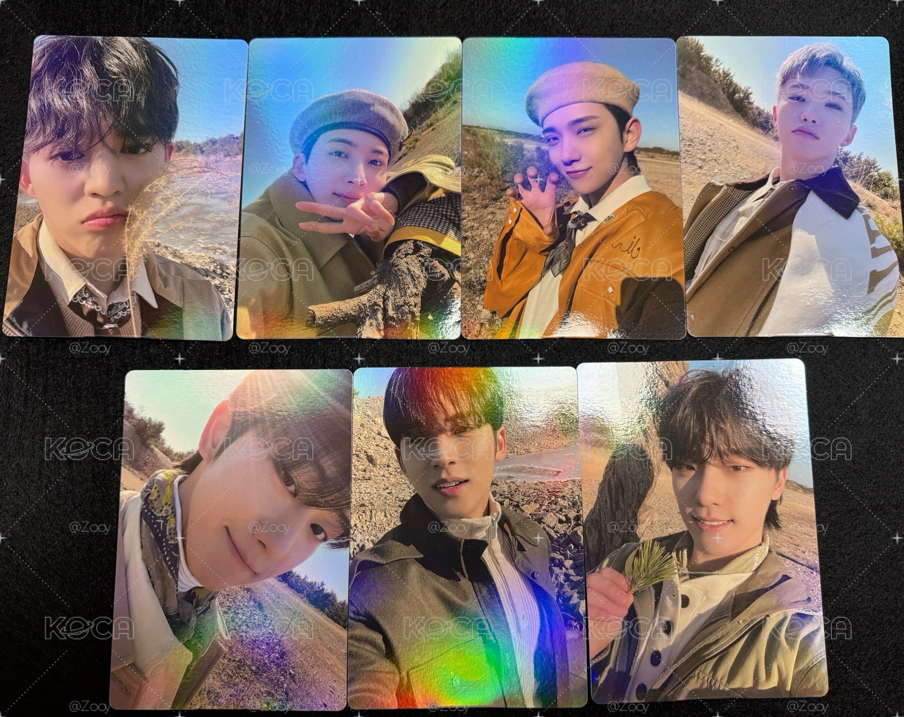 Seventeen 特典立牌/各類明信片/透卡特典（保留）