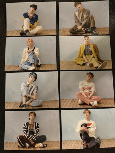 Seventeen 特典立牌/各類明信片/透卡特典