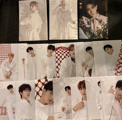 Seventeen 特典立牌/各類明信片/透卡特典