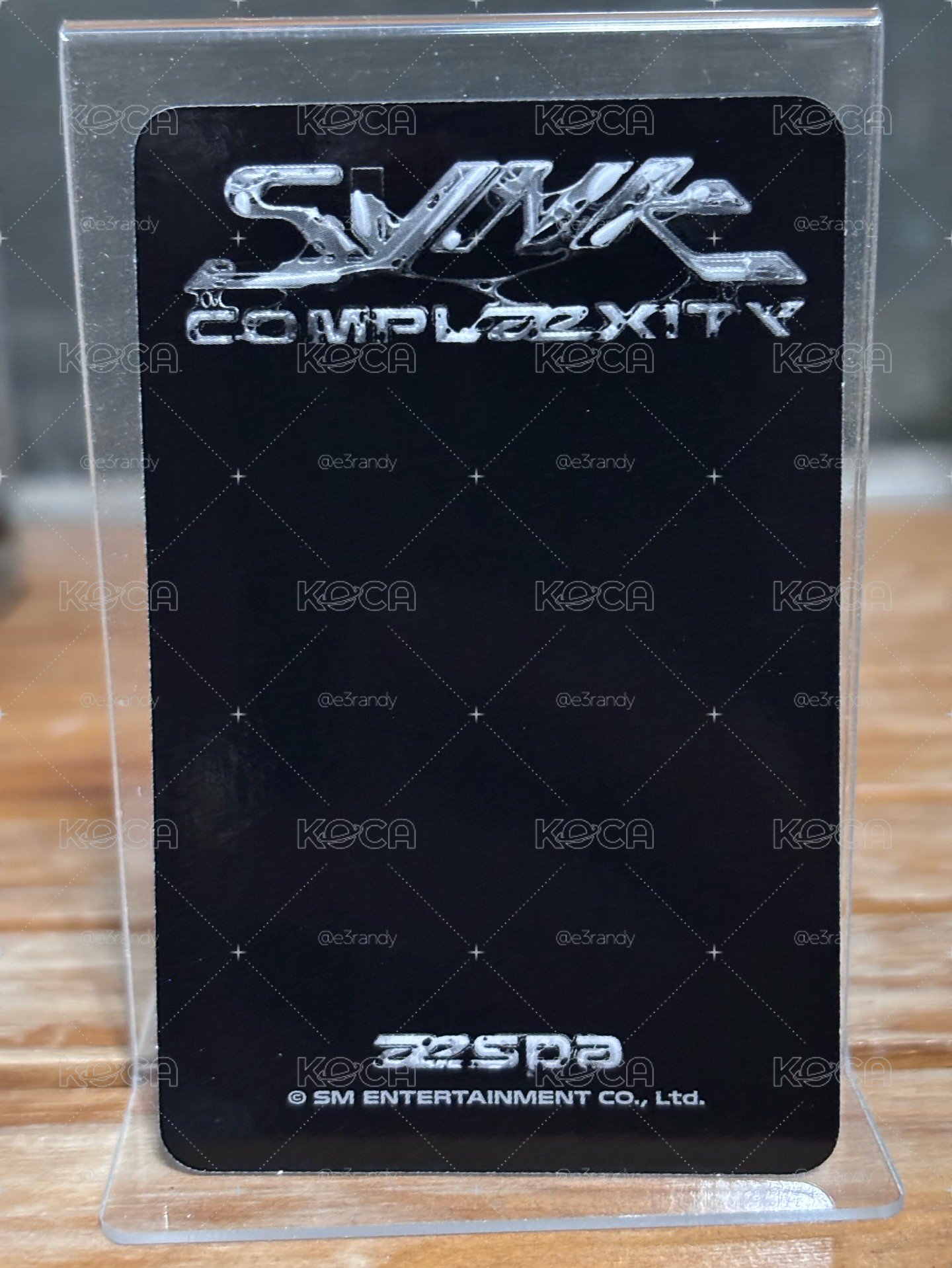金旼炡 Winter SYNK:COMPLaeXITY 四巡 隨機卡
