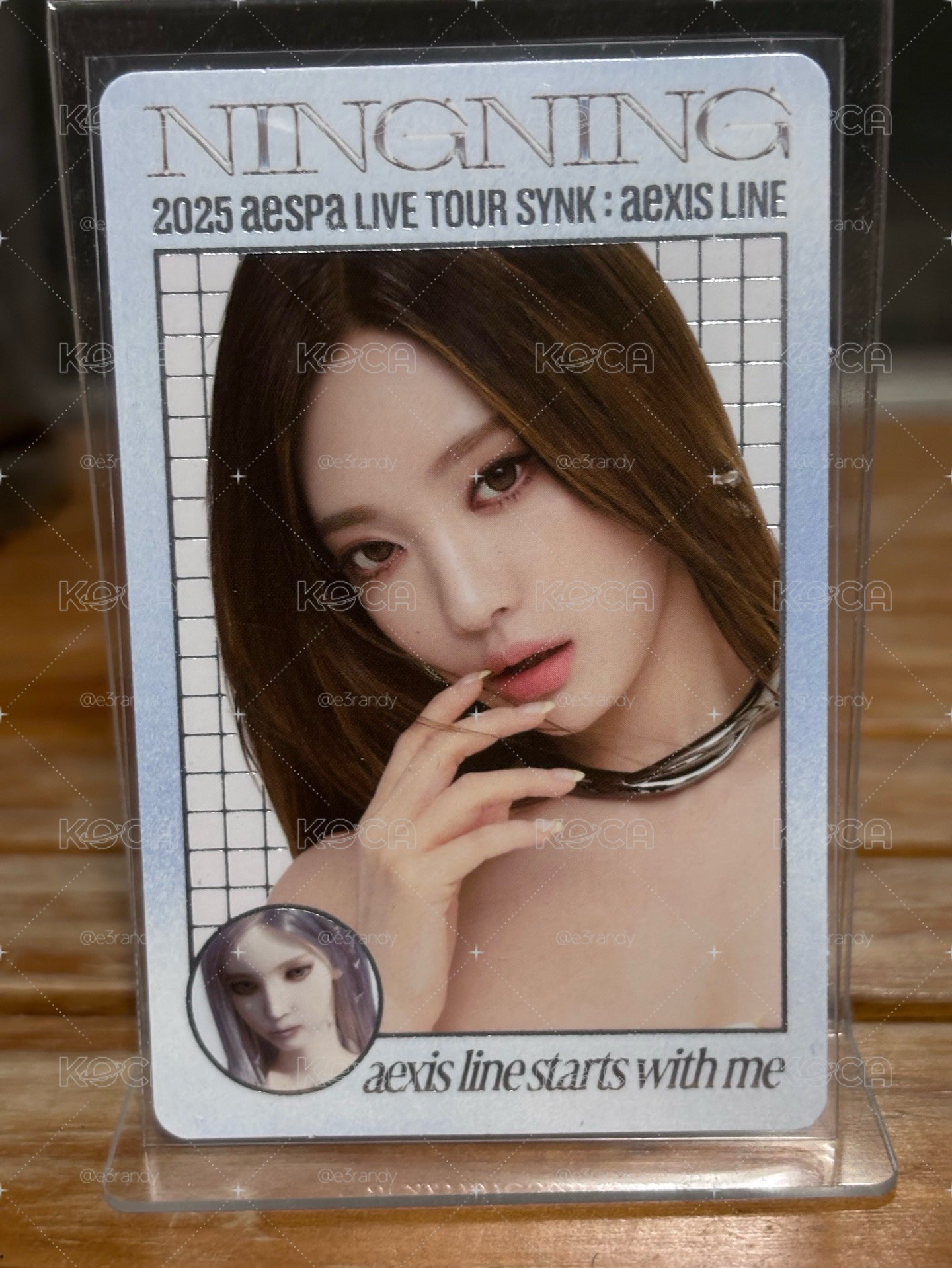 寧藝卓 Ningning SYNK:aeXIS LINE 三巡 首爾場 隨機卡
