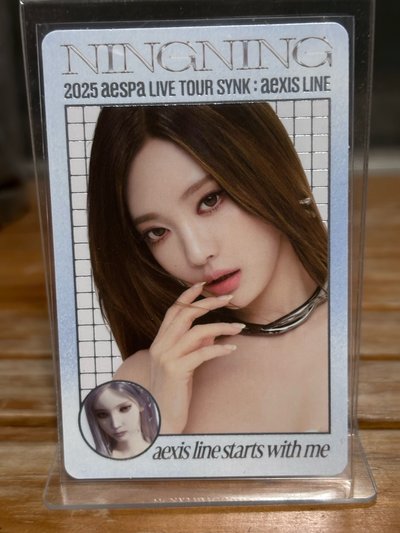 寧藝卓 Ningning SYNK:aeXIS LINE 三巡 首爾場 隨機卡