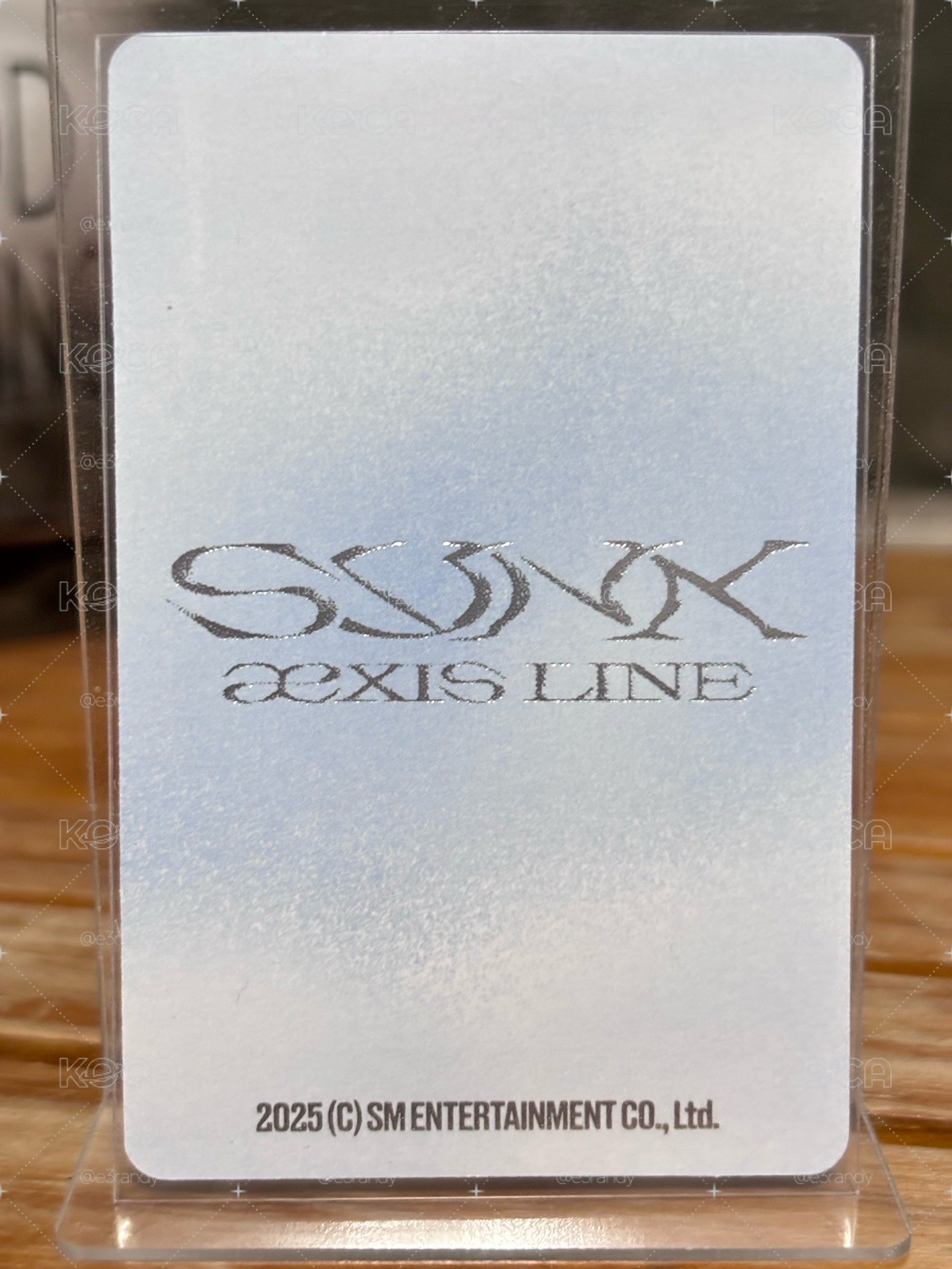 Ningning & Winter SYNK:aeXIS LINE 三巡 首爾場 分隊卡 隨機卡
